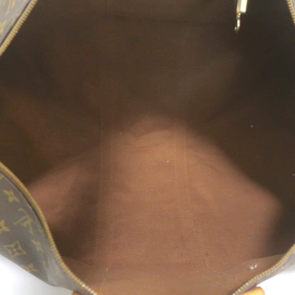 Louis Vuitton Keepall 55 Monogram Canvas Duffle Bag Brown W/ Tag, Lock, Key - Picture 16 of 16